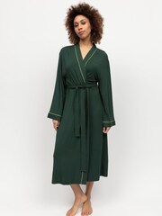 Cyberjammies Green Long Jersey Dressing Gown - Image 2 of 4