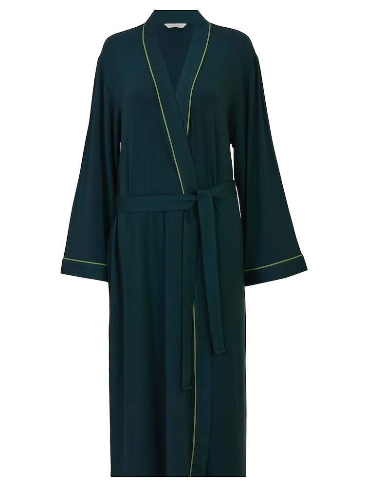 Cyberjammies Green Long Jersey Dressing Gown - Image 4 of 4
