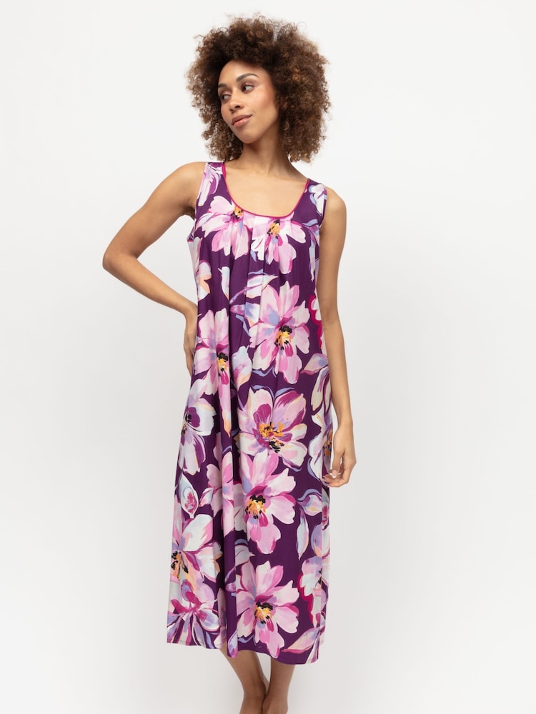 Cyberjammies Purple Long Nightdress - Image 2 of 4