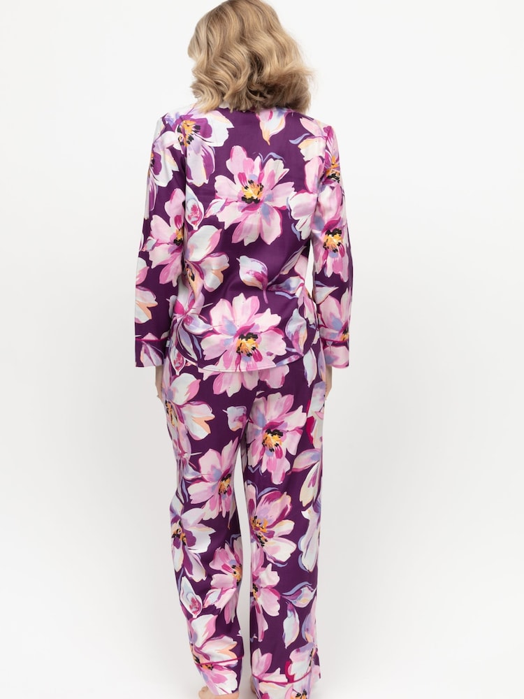 Cyberjammies Purple Long Sleeve Pyjamas Set - Image 2 of 4
