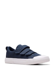 Platneni čevlji Clarks Foxing Vibe Kid - Slika 4 iz 8