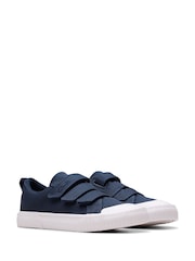 Platneni čevlji Clarks Foxing Vibe Kid - Slika 5 iz 8