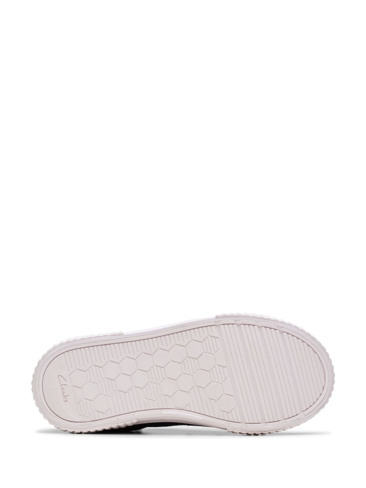 Platneni čevlji Clarks Foxing Vibe Kid - Slika 8 iz 8
