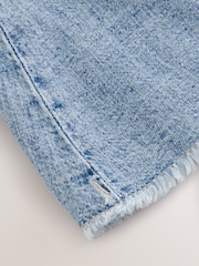 Blue Denim Frayed Pinafore - Image 4 of 4