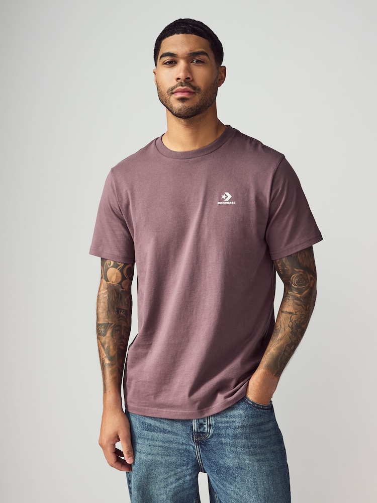 Converse Star Chevron Trail 100% Cotton T-Shirt - Image 1 of 4
