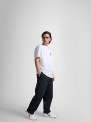 Converse White Think Outside Back Graphic 100% Cotton T-Shirt - Image 3 of 10