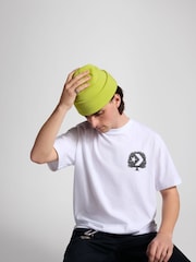 Converse White Think Outside Back Graphic 100% Cotton T-Shirt - Image 4 of 10
