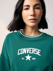 سويت شيرت Retro Sport Nylon من Converse - صورة 3 من 5
