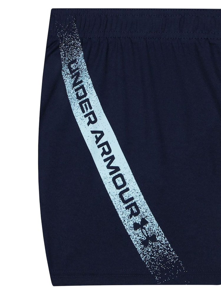 Under Armour Blue Tech Fade T-Shirt and Shorts Set - Image 3 of 3