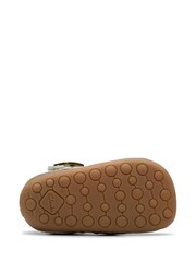 Clarks White Wide Fit (G) Patent Tiny Skip Toddler Shoes - Image 7 of 7