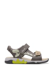 Sandalias infantiles con diseño de esqueleto de Clarks - Imagen 2 de 9