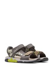 Sandalias infantiles con diseño de esqueleto de Clarks - Imagen 5 de 9