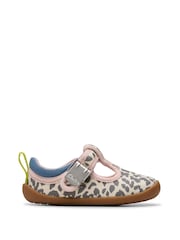 Clarks Canvas Pre-Walker Vibe Toddler Shoes - Изображение 1 из 7