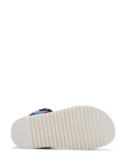 Clarks Blue Kids Wide Fit Peak Web Sandals - Image 8 of 8