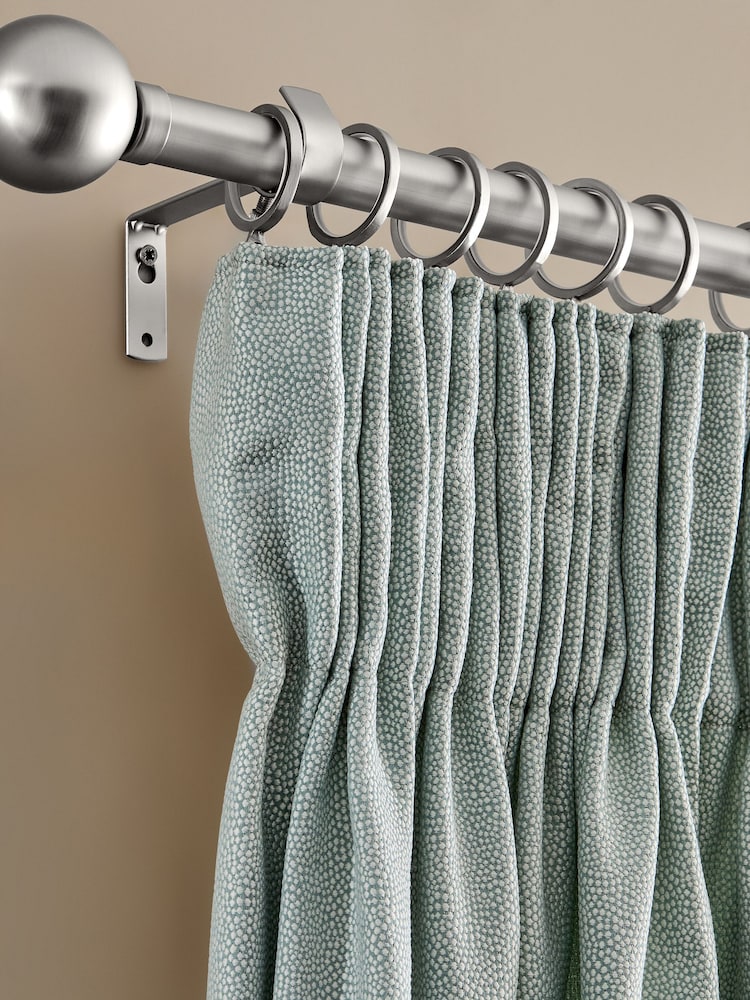 10 Pack Brushed Silver 28mm Diameter Premium Silent Curtain Pole Rings - Image 1 of 3 10 Pack Brushed Silver 28mm Diameter Premium Silent Curtain Pole Rings - Image 1 of 3
