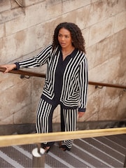 Live Unlimited Black Curve- Mono Stripe Shirt - Image 1 of 7