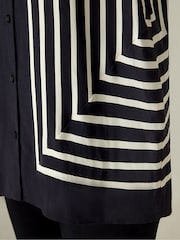 Live Unlimited Black Curve- Mono Stripe Shirt - Image 6 of 7