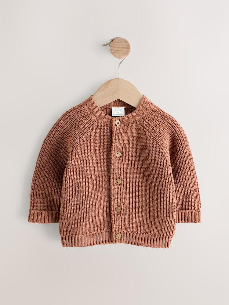 Ecru White Pearl Knitted Cardigan - Image 1 of 1
