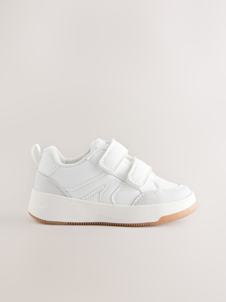 Bela - Zapenjanje z ježkom Two Strap Trainers - Slika 2 iz 4 Bela - Zapenjanje z ježkom Two Strap Trainers - Slika 2 iz 4
