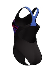 Speedo בגד ים עם הדפס פלייסמנט, דגם Laneback - תמונה 6 מתוך 7