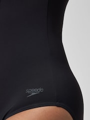 Speedo Black Shaping Aquanite Plus Size Swimsuit - Image 6 of 7