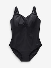 Speedo Black Shaping Aquanite Plus Size Swimsuit - Image 7 of 7