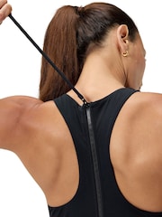 Speedo Black Racer Zip Swimsuit with Built in Swim Bra - Image 5 of 7