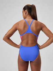 Speedo Placement Digital Turnback Swimsuit - Imagen 3 de 6