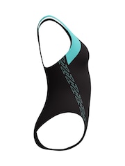 Speedo Black Hyperboom Splice Racerback Swimsuit - Image 4 of 7