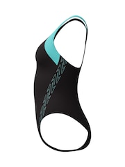 Speedo Black Hyperboom Splice Racerback Swimsuit - Image 6 of 7