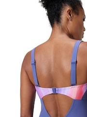 Speedo Blue Shaping Opus Gem DD+ Swimsuit - Image 2 of 5