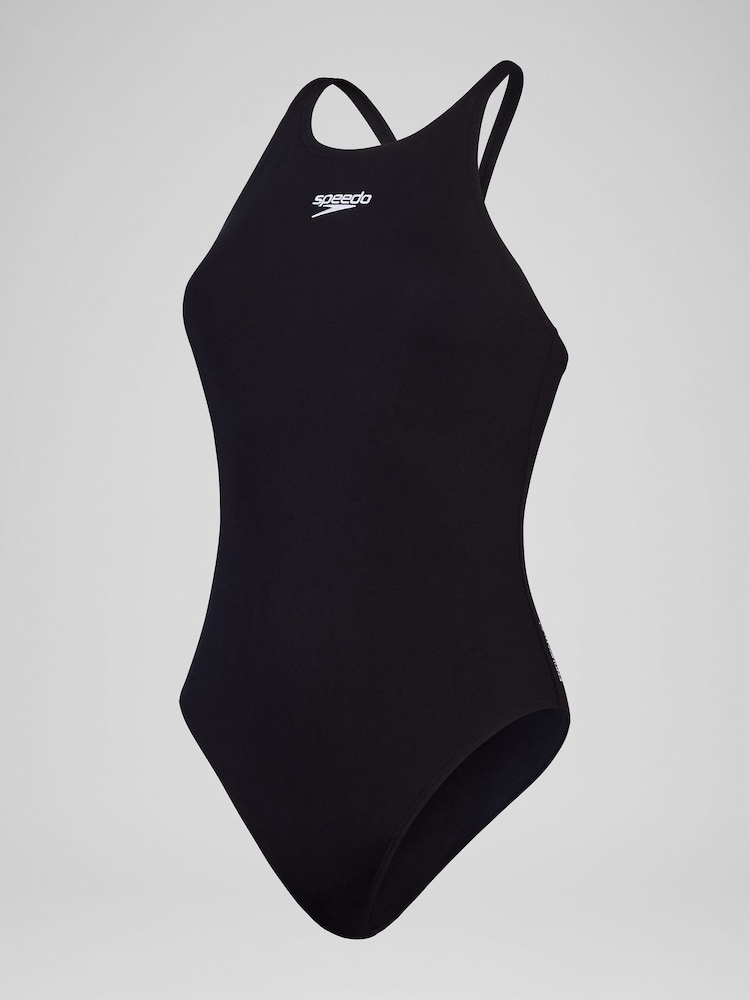 Speedo Black End+ V Back Swimsuit - Image 6 of 6