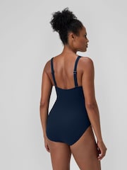 Speedo Blue Shaping Luna Elustre Swimsuit - Image 2 of 4