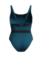 Speedo Green Shaping Lunia Glow Swimsuit - Image 2 of 7