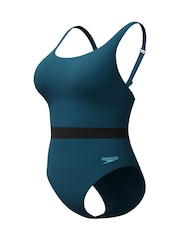 Speedo Green Shaping Lunia Glow Swimsuit - Image 7 of 7
