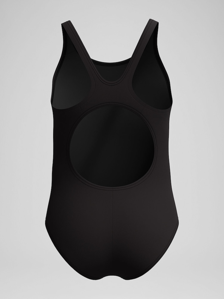 Speedo Black Placmement Muscleback Swimsuit - Image 4 of 5