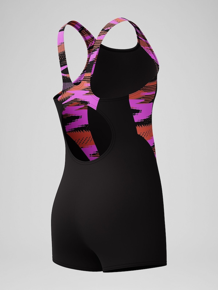 Speedo Black HyperBoom Splice Legsuit - Image 3 of 5