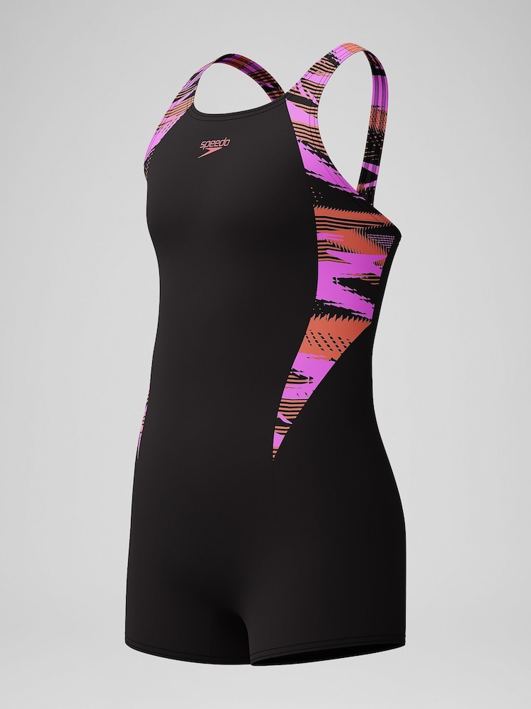 Speedo Black HyperBoom Splice Legsuit - Image 4 of 5