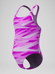 Speedo Pink Hyper Boom Allover Medalist Swimsuit - Image 5 of 5