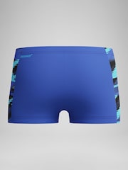 Speedo Blue Hyper Boom Panel Aquashort Swim Shorts - Image 2 of 4
