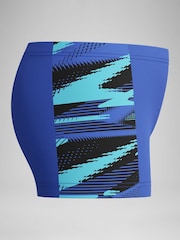 Speedo Blue Hyper Boom Panel Aquashort Swim Shorts - Image 4 of 4