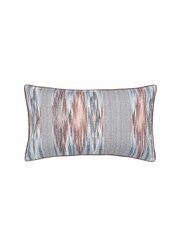 Bedeck of Belfast Chambray Pink Estelle Cushion - Image 5 of 5