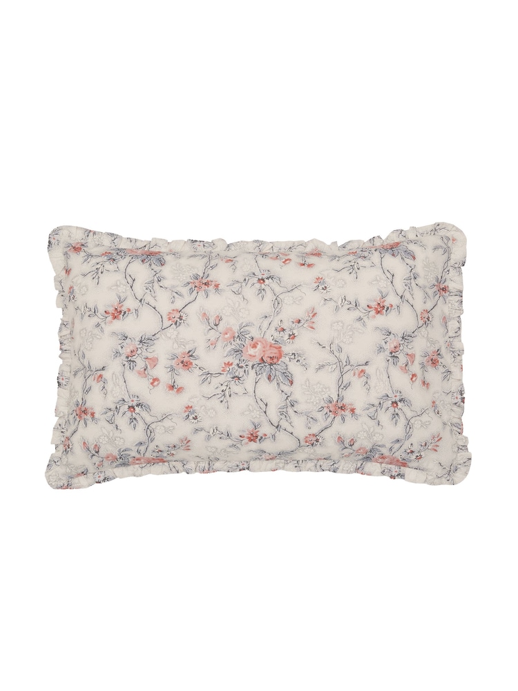 Bedeck of Belfast Chambray Pink Estelle Duvet Cover and Pillowcase 100% Cotton Set - Image 5 of 5