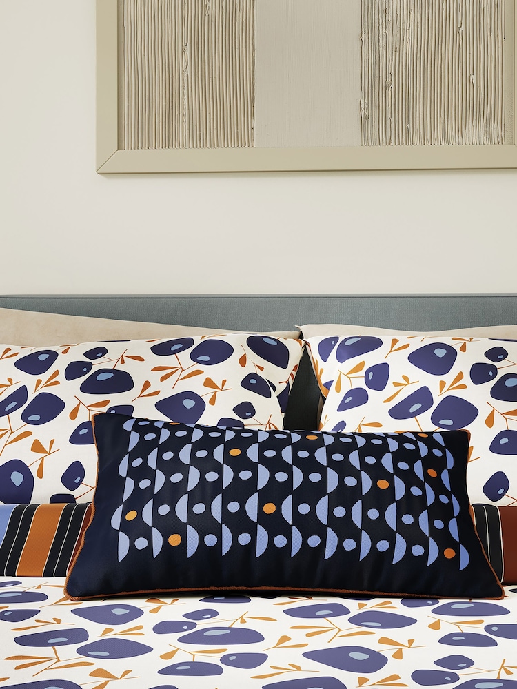Helena Springfield Perwinkle Blue Felix Cushion - Image 1 of 5
