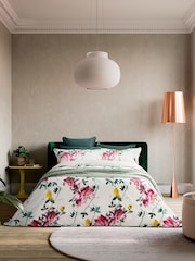 طقم من غطاء لحاف وغطاء وسادة مزيّنة بزهور حمضيات قطن 100% من Ted Baker - صورة 1 من 5