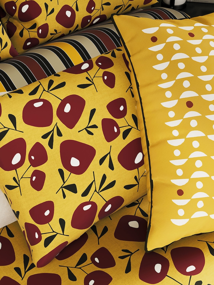 Helena Springfield Chartreuse Felix Cushion - Image 2 of 4