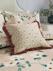 Sanderson Blush Poets Rose Cushion - Image 1 of 4