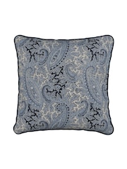 Bedeck of Belfast Midnight Blue Freya Cushion - Image 4 of 4