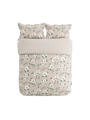 Sanderson Blush 100% Cotton Poets Rose Duvet Cover and Pillowcase Set - Image 3 of 5