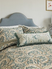 طقم غطاء لحاف وغطاء وسادة من القطن 100% تشكيلة Tilia Lime من Sanderson - صورة 2 من 5